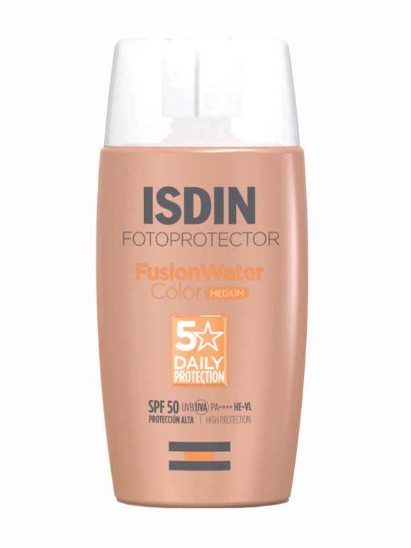 ISDIN Fusion Water Color Medium SPF 50 - 50ml