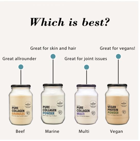 The Harvest Table Collagen Granules 350g