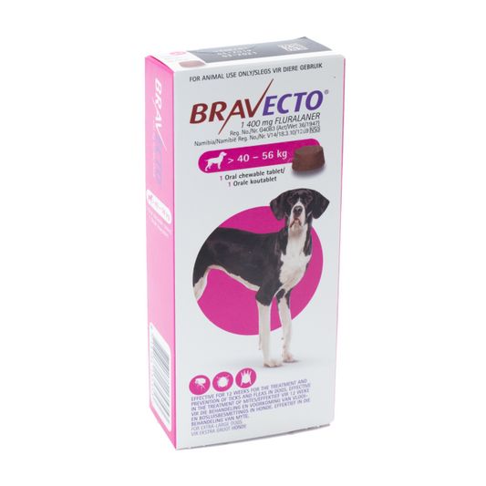 Bravecto Chewy Tablet for X-Large Dog - (>40-56Kg)